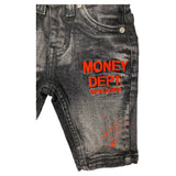 Little Kids FWRD DENIM & CO. Painted Money Dept Denim Short