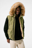 Men JORDAN CRAIG Yukon Fur Lined Puffer Vest