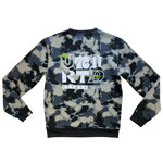 Men UNDRTD Highy Camo Crewneck Sweater