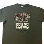 Big & Tall FWRD Denim & Co. Protect Your Peace S/SLV T-Shirt