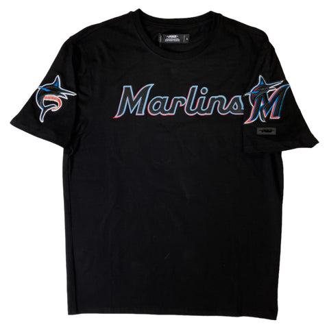 Men PRO STANDARD Miami Marlins Logo Pro Team Shirt