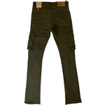 Men JORDAN CRAIG Cargo Pocket Stacked Jeans