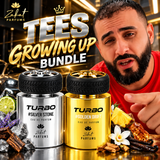TEES’ GROWING UP BUNDLE  #Silver Stone + #Golden Drift Turbo Eau De Parfum 100 ML (3.4 FL OZ) Each Men
