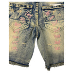 Little Kids FWRD DENIM & CO. Saints X Sinners Denim Short