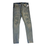 Men JORDAN CRAIG Sean Fit Shreds Denim Jean