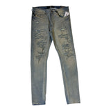 Men JORDAN CRAIG Sean Fit Shreds Denim Jean