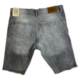 Men JORDAN CRAIG Denim W Shreds Shorts