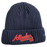 Men PRO STANDARD Atlanta Brave Knit Prep Beanie