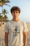 Men CHOSIN LABEL Palm Horizon Oversize T-Shirt