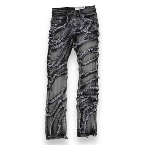 Kids FWRD DENIM & CO. Stacked Jagged Denim Jeans