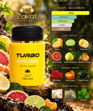 Turbo Super charge  By Zakat  Eau de Parfum 100ML (3.4 FL OZ)  For Men