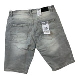 Men EVOLUTION Fractured Denim Short