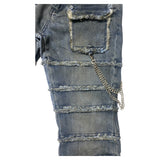 Men KINDRED Oil Wash Stacked Jeans