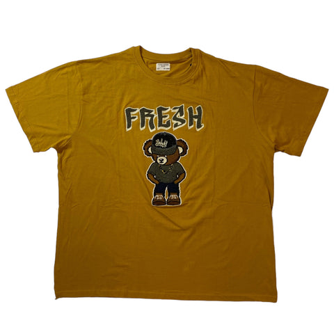 Big Men's FWRD DENIM CO. Fresh Bear  S/SLV T-Shirt