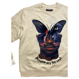 Men ROKU STUDIO Butterfly Crewneck