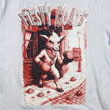 Men DENIMICITY From Sheep To Goats Stone Oversize T-shirt