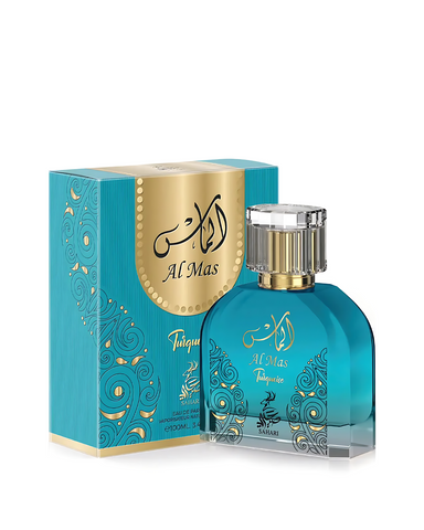 Women Al Mas Turquoise - Eau De Parfum 3.4 FL OZ 100ml Spray