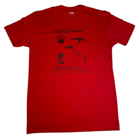 Men CARTEL Noun T-Shirt