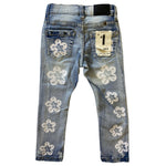 Little Kids FWRD DENIM CO. Flower Denim Jeans