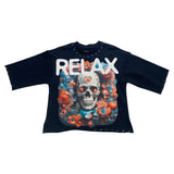 Men KINDRED Oversize Relax Crop Tee