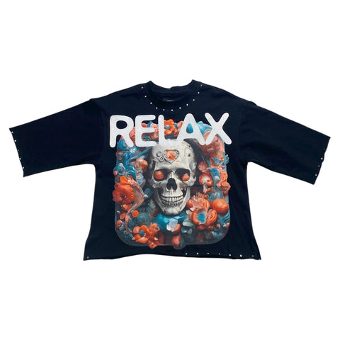 Men KINDRED Oversize Relax Crop Tee