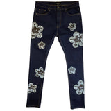 Men ROKU STUDIO Flower Denim Jean