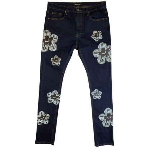 Men ROKU STUDIO Flower Denim Jean