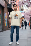 Men CHOSIN LABEL Anime Drip Oversize T-Shirt
