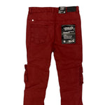 Men URBAN BEAST Twill Long Pocket Stacked Pants