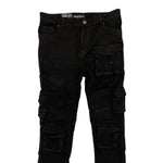 Men URBAN BEAST Twill Long Pocket Stacked Pants