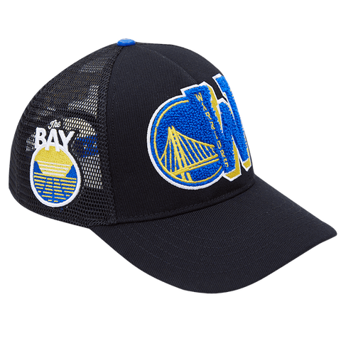 Men PRO STANDARD Golden State Warriors Mashup Trucker Snapback Hat