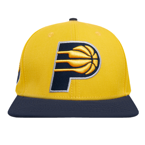 Men PRO STANDARD Indiana Pacers Classic Logo Snapback Hat