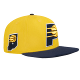 Men PRO STANDARD Indiana Pacers Classic Logo Snapback Hat