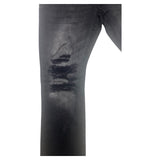 Men JORDAN CRAIG Shreds On Knees Stacked Denim Jean