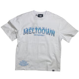 Men DENIMICITY Meltdown On Sunset Stone Oversize T-shirt