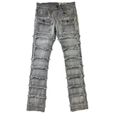 Men FWRD DENIM CO. Patchwork True Stacked Denim Jeans