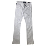 Men JORDAN CRAIG Flare Shreds Fit Stacked Jeans