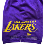 Men NEW ERA EXCLUSIVE Los Angeles Lakers Mesh Shorts