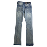 Men DENIMICITY Rip N Repair Denim Stacked Jeans