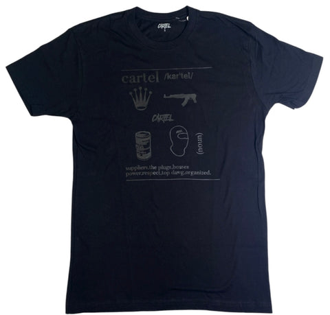 Men CARTEL Noun T-Shirt