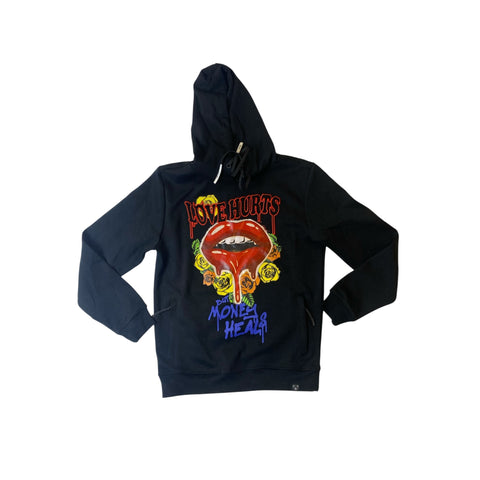 Men CIVILIZED Love Hurts Hoodie