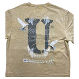 Men UNDRTD Washed Clique Rolls T-shirt