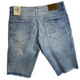 Men JORDAN CRAIG Denim W Shreds Shorts