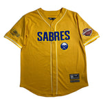 Men PRO STANDARD Buffalo Sabres Mesh Button Up Shirt