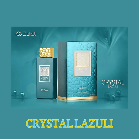 Unisex Crystal Lazuli By Zakat 3.8 oz Eau De Parfum Spray