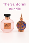 The Santorini Bundle I Oxana Sugar By AMARAN Eau De Parfum 3.4 FL OZ I Layl Al Yasmeen By Zakat Pure Concentrated Oil 20ML FL For Women