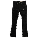 Kids FWRD DENIM CO. Patchwork True Stacked Denim Jeans