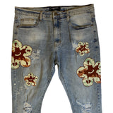 Men ROKU STUDIO Flower Denim Jean