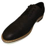 Men BY ST PATRICK Nubu Suede Wingtip Shoes