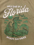 Men CHOSIN LABEL Florida Surf Gator T-shirt